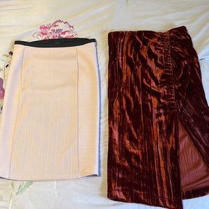 ZARA BUNDLE DEAL : 2 SKIRTS